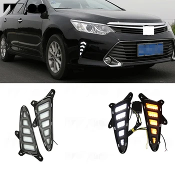 

2PC For CHR C-HR IZOA 2017-2019 Front LED DRL Driving Light Day light Fog Lamp Rear Bumper Rear Bumper Reflector LED Brake Light
