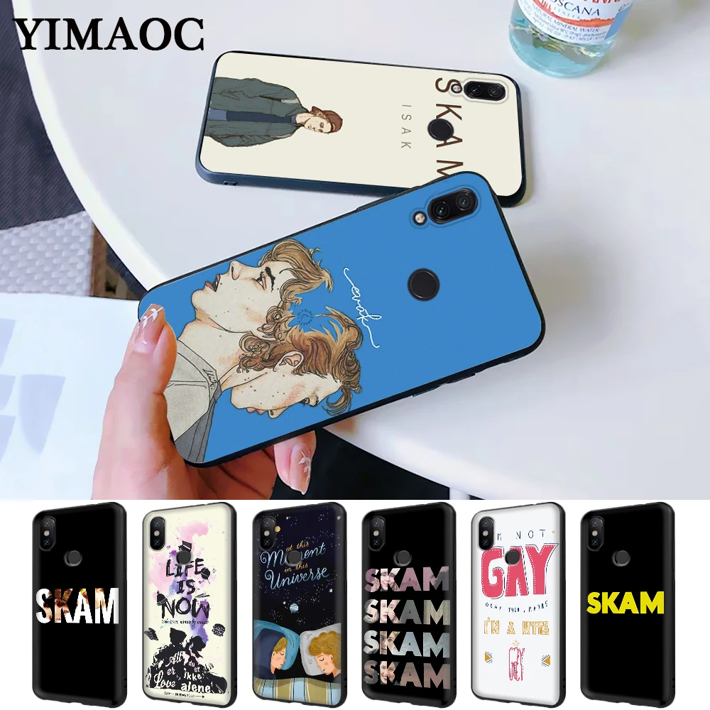 Норвежский телевизор Skam модный силиконовый случай для Redmi Примечание 4X5 Pro 6 5A Prime 7