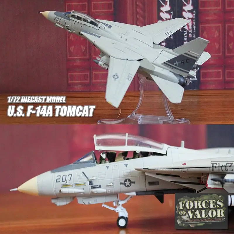 

U.S. F-14A TOMCAT 1/72 diecast plane model aircraft FOV