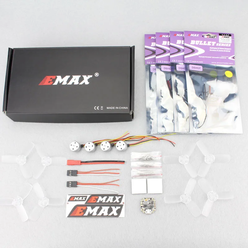 

Hot EMAX RS 1104 Motors 5250KV + 6A ESC 2345 CW CCW Propeller F3 FC Flight Control For FPV 65-85mm Frame Quad Power Set DIY