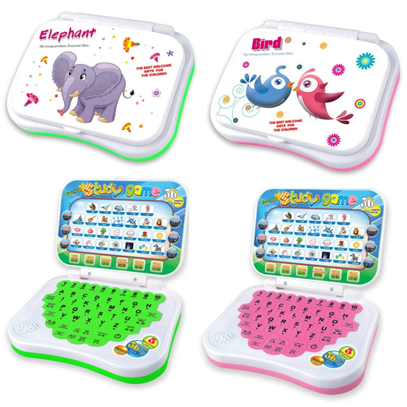 

2019 New Computer Toy Baby Kids Pre School High Quality Educational Learning Study Toy Laptop Computer Game Educational Toy