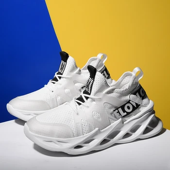 

Breathable Fashion Men Tennis Shoes FREE FLEXIBLE Light Weight Black Red fitnes Sport Shoes