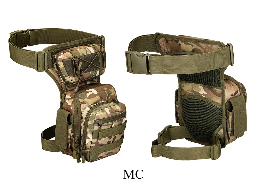 Molle леггинсы сумка Военная 1000D нейлоновая Водонепроницаемая Мужская тактическая поясная Сумка дорожная поясная сумка походная охотничья походная велосипедная сумка