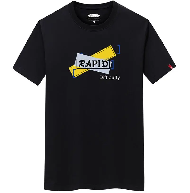 

2020 High Quality Fashion Mens RAPID T Shirts Casual Short Sleeve T-shirt Mens Printed Casual Cotton Tee Shirt Summer Clothing