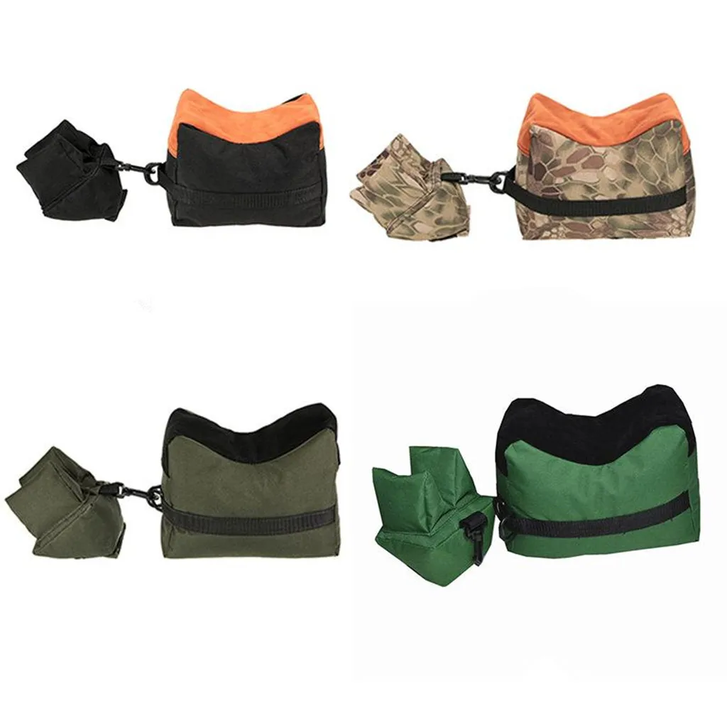 Front & Rear Bag Unfilled Gun Support Hunting Rest Sandbag Military Pouch for Shooting Shooters Sniper Front & Rear Bag Unfilled Gun Support Hunting Rest Sandbag Military Pouch for Shooting Shooters Sniper