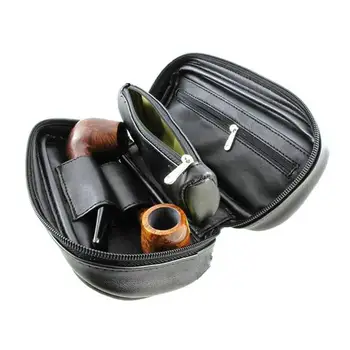 

Portable Soft PU Leather Smoking Pipe Bag Weed Smoking Pipes Case Pouch Smoking Tools Accessories