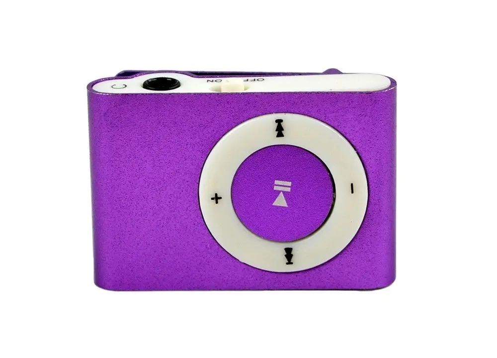 Clip-on Mini Metal TF/SD Slot USB Portable Micro MP3 Player Good Quality  Music Player For Running Relaxing