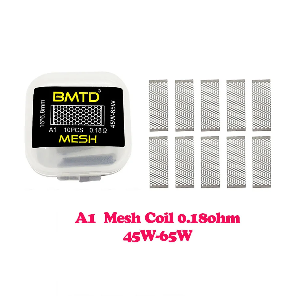 10 шт./лот BMTD сетки стиль катушки A1 0.13Ohm S316 0.12Ohm Ni80 0.16Ohm нагревательная катушка провода для Wotofo профиль RDA Unity RTA DIY катушка