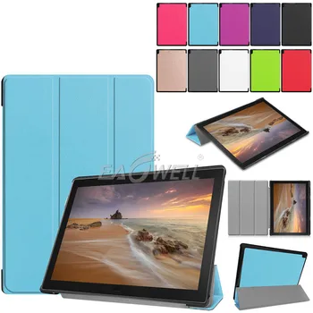 

Tri-Fold Anti-Shock Protective Case PU Leather Flip Stand Cover For Lenovo Tab E10 E 10 X104 TB-X104 10.1 inch 32GB Tablet Case