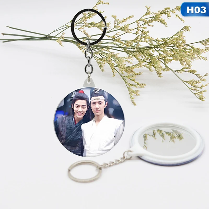 Аниме Mo dao zu shi Chen Qingling брелок Xiao zhan Wang yibo Рисунок брелок подарок