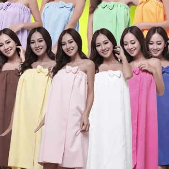 

Home Textile Towel Women Robes Bath Wearable Towel Dress Womens Lady Fast Drying Beach Spa Magical Sleeping Wear
