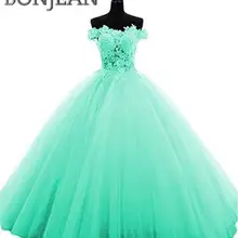 Разноцветные пышные платья с шнуровая аппликация на тюле платья 15 лет Бальные платья Vestido De 15 Anos De Debutante