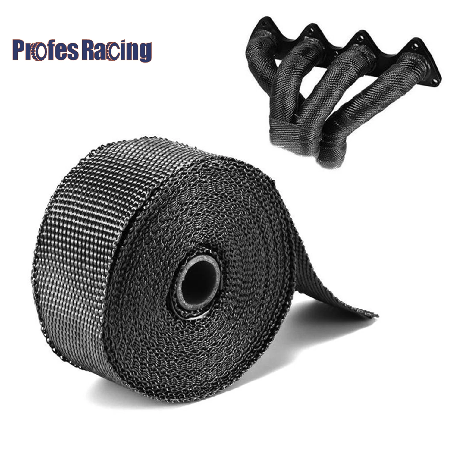 Motorcycle Muffler Thermal Tape Exhaust Header Heat Wrap Manifold
