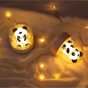 

Panda Aromatherapy Essential Oil Diffuser Ultrasonic Mist Humidifier Air Purifier 7 Color Change UV Disinfection LED Night Light