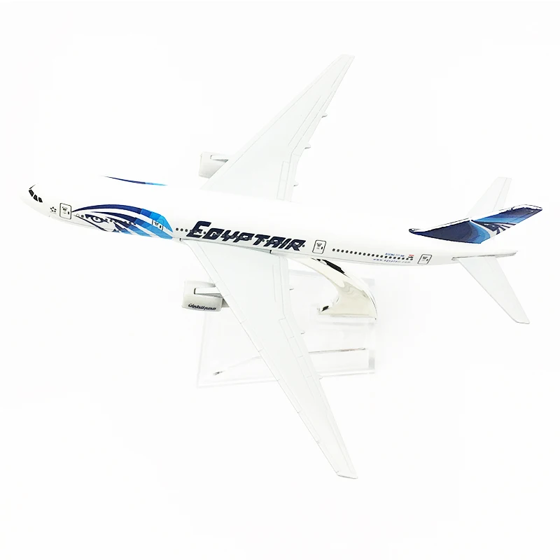 1/400 масштаб сплав модель самолета Египетский воздух Boeing 777 16 см металлический самолет B777 литые игрушки Дети подарок для коллекции