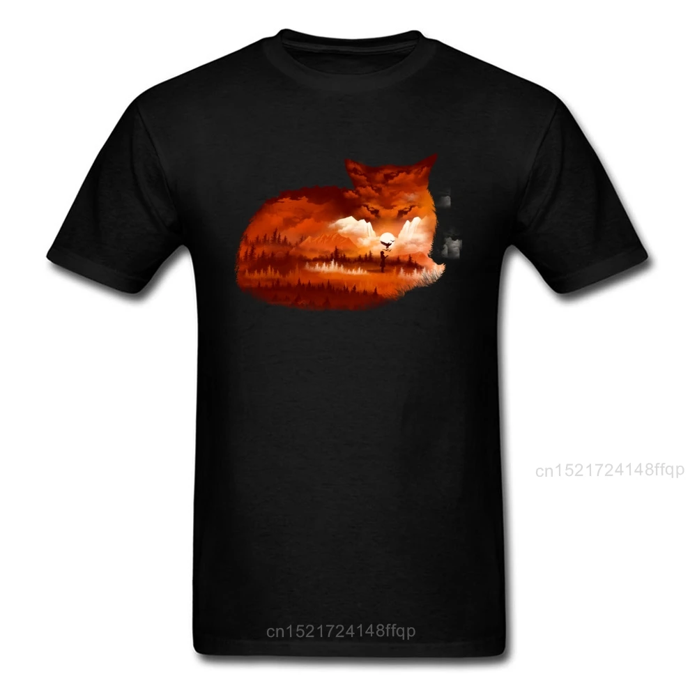 Футболка Camisa летние футболки Red Fox потрясающая 100% хлопковая ткань с круглым