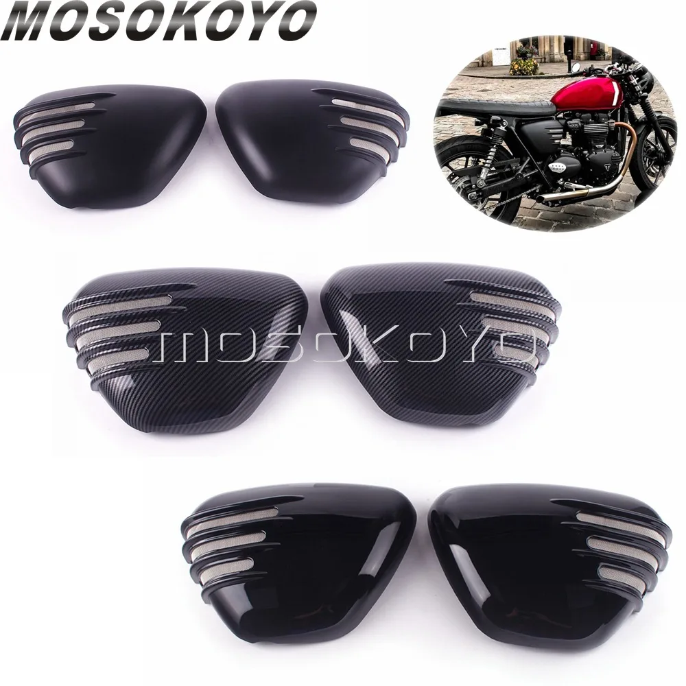 

Боковая Крышка батарейного отсека из АБС-пластика, 3 цвета, обтекатель для боковых панелей Bonneville Street Twin/Cup 900 2016-2020