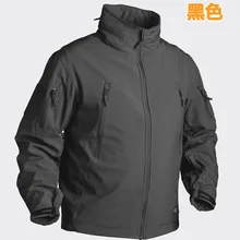 TAD Акула кожа мягкий плащ куртка zang mao Тактический флис водонепроницаемый теплое пальто