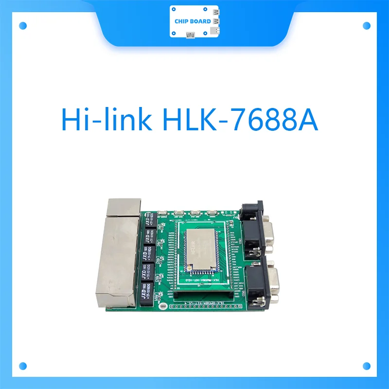 Tarjeta de HLK-7688A hi-link, puerto Serial UART, módulo Wifi, SPI, inalámbrico, MT7688AN, versión Openwrt