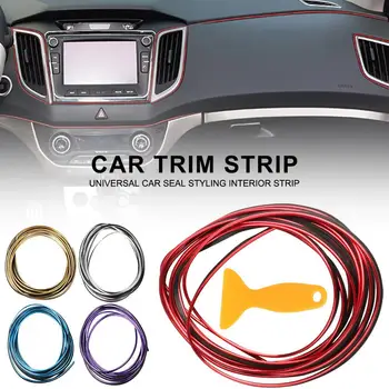 

5M Car Trim Strip Auto Seal Styling Interior Strip Universal Car Gap Fillers For Auto Car Door Dashboard Air Outlet Steering