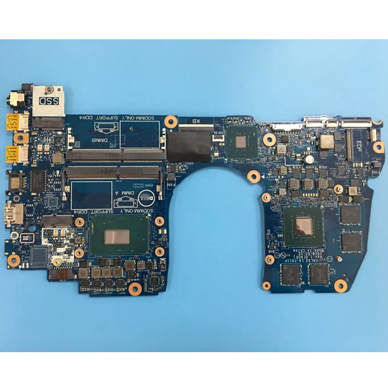 Материнская плата для ноутбука Dell G3 CAL53 3579 i7-8750H материнская плата CAL53 LA-F611P SR3YY DP/N MTN2C 0MTN2C протестированная новая