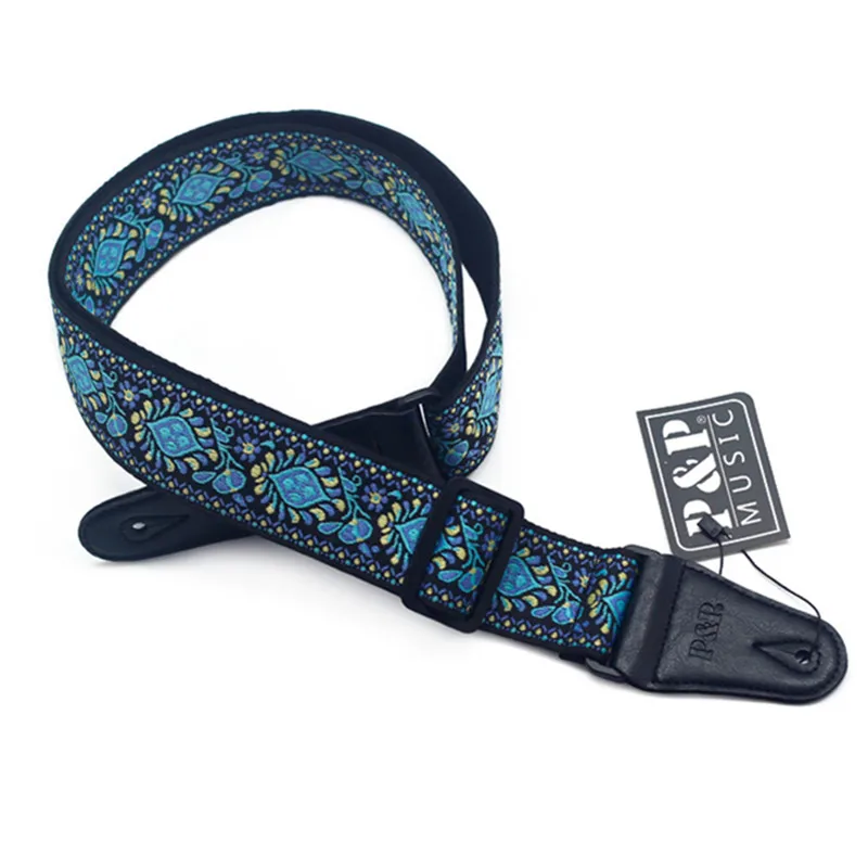 Цветная серия с хлопковой вышивкой для электрогитары|bass strap|bass guitar strapfolk strap |