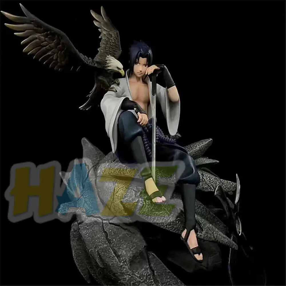 

Naruto Shippuden Uchiha Sasuke Statue PVC Action Figure Model Toys Collection Anime Figure Toys Doll With Box 35cm