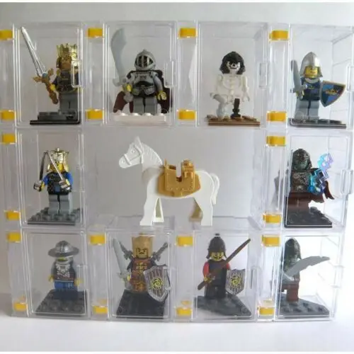 /"NEW/" lego minifigures display case /& figures case CASE ONLY 100pcs