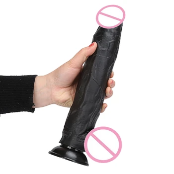 Thierry 12.1x2.4 inch Huge Dildo With Suction Cup Female Masturbation Big Size Dong Monster Penis Erotic Cock Sex Toys for Women 5