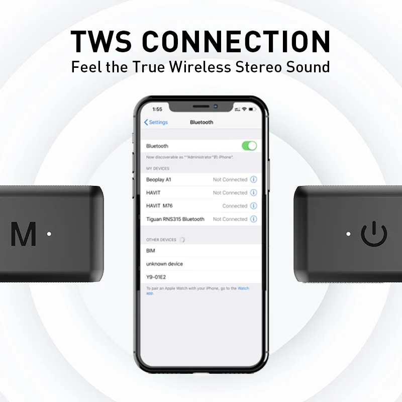 Havit M76 портативный Bluetooth беспроводной динамик лучший бас 15 ч Время воспроизведения 18 м Bluetooth Диапазон IPX7 Водонепроницаемость 16 Вт 3600 мАч