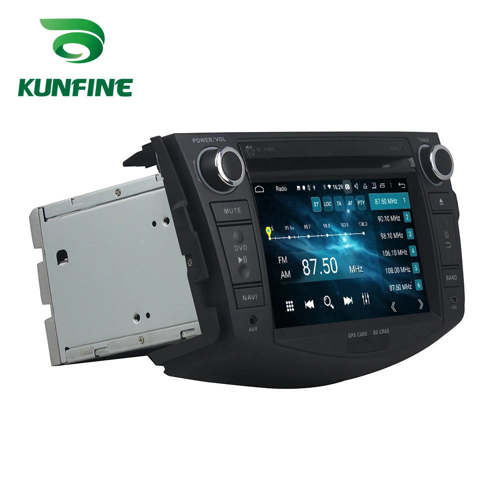 Flash Deal Android 9.0 Octa Core 4GB RAM 64GB ROM Car DVD GPS Multimedia Player Car Stereo for Toyota RAV4  2006-2012 Headunit Radio 4