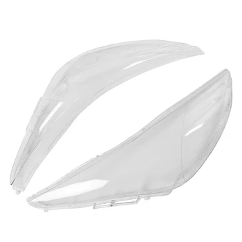 

2PCS Car Front Headlight Headlamp Lens Cover Trim Shell For Hyundai Sonata 2011 2012 2013 2014 Headlight Lens Cover Trim