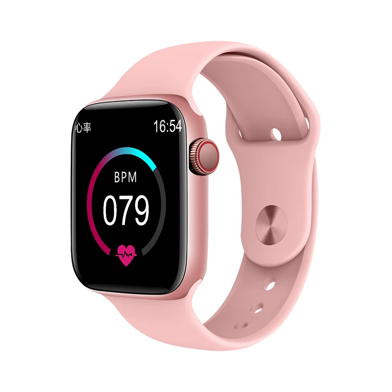 BingoFit умные часы для мужчин браслеты Montre Intelligente Relogio Xiaomi фитнес-трекер пульсометр кровяное давление - Цвет: pink-1