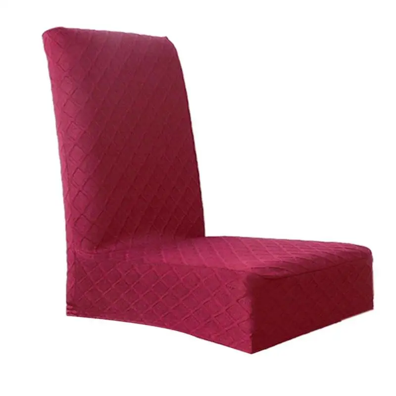 Классический Плед Эластичный Чехол для стула Европейский Стиль чехол для кресла для дома отель банкетные чехлы для стульев обертывание домашний декор