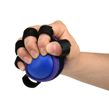 

Five Fingers Therapy Hand Grip Squeeze Ball Strengthener Arthritis Pain Relief Tool for Stroke rehabilitation training Brace