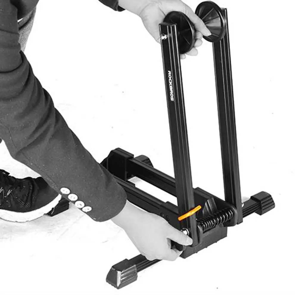 Aluminum Alloy Bicycle MTB Mountain Racks Portable Maintenance Support Frame Folding Display Repair Stand Bike Parts