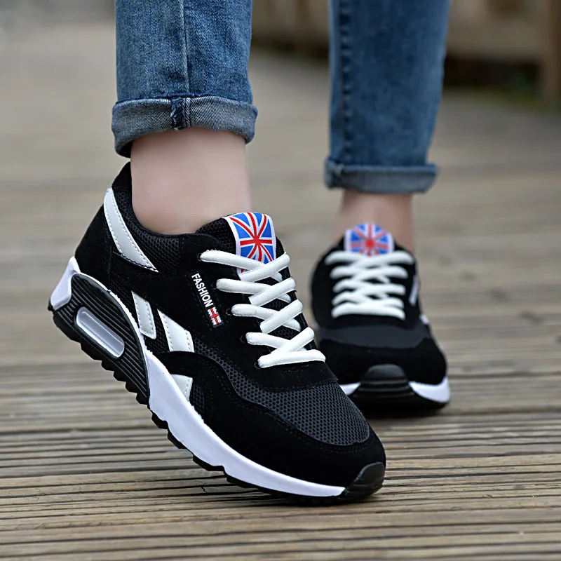 

Chaussure Femme Women Vulcanized Shoes New 2020 Fashion Wedges Sneakers Shoes Women Ladies Trainers Cross Tie Tenis Feminino