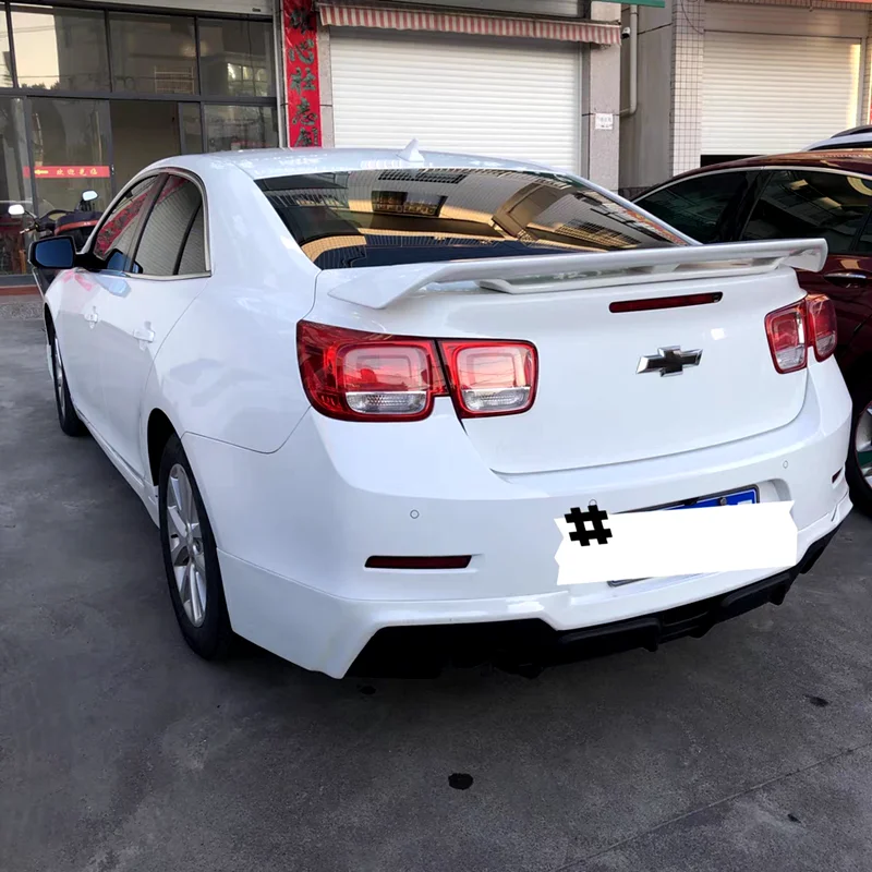 Задний спойлер для Chevrolet Malibu 2009-2015 высококачественный материал ABS грунтовка цвета