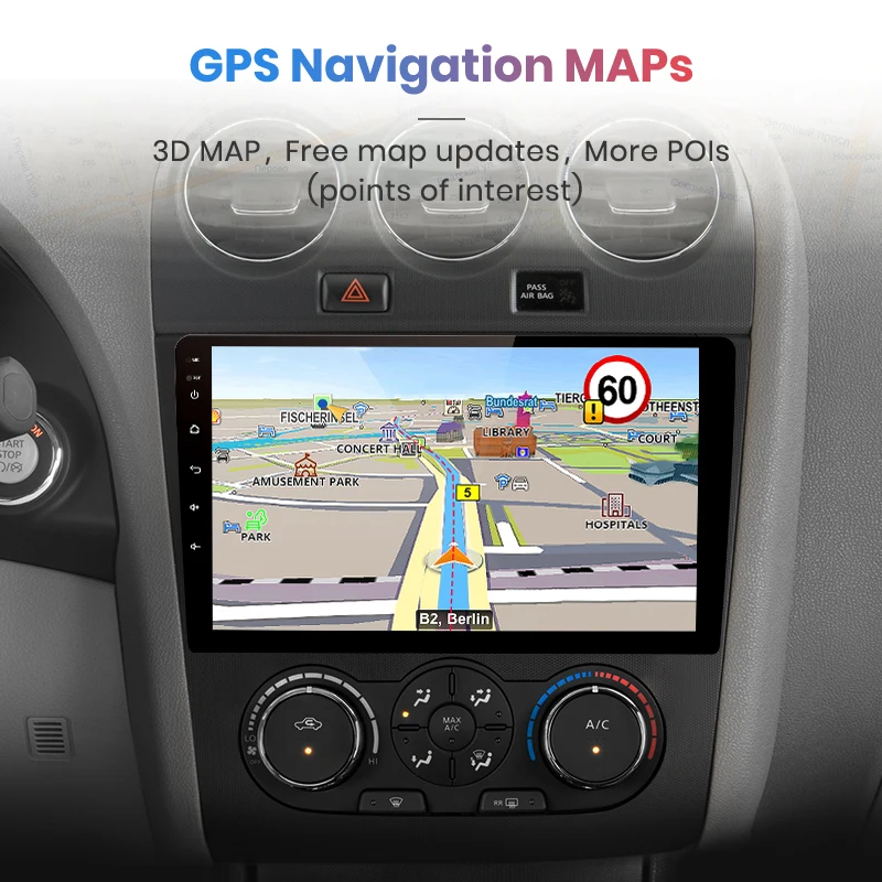 Junsun V1 2G+ 32G Android 9,0 для Nissan Teana Altima 2008-2012 Авто радио мультимедиа видео плеер gps RDS 2 din dvd