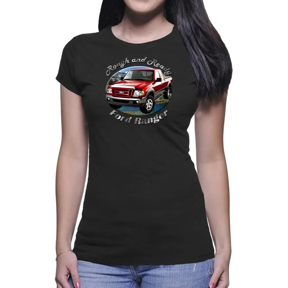 Женская футболка в американском классическом стиле с надписью Muscle Car Ranger новая