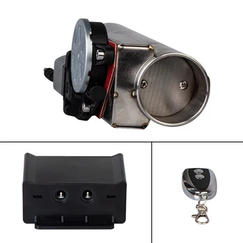 

Wholesale universal 3.0 inch straight exhaust cutout stainless steel electric exhaust cut out with remote control