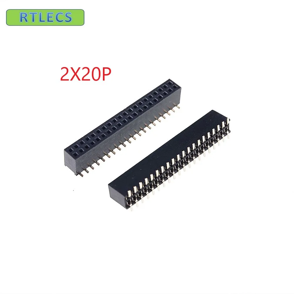 

100 шт., 2x20 P, 40-контактный разъем 1,27 мм