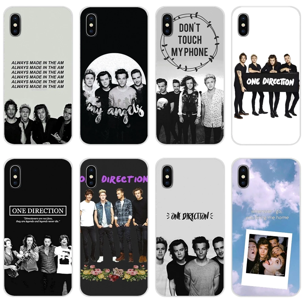 One Direction для Samsung A10 A30 A40 A50 A60 A70 M30 Galaxy Note 2 3 4 5 8 9 10 PLUS Аксессуары чехлы телефонов