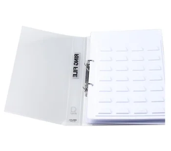 

70 pair eyelash catalog 3D Eyelashes storage Book false mink eyelash sample container Grafting eyelash display card