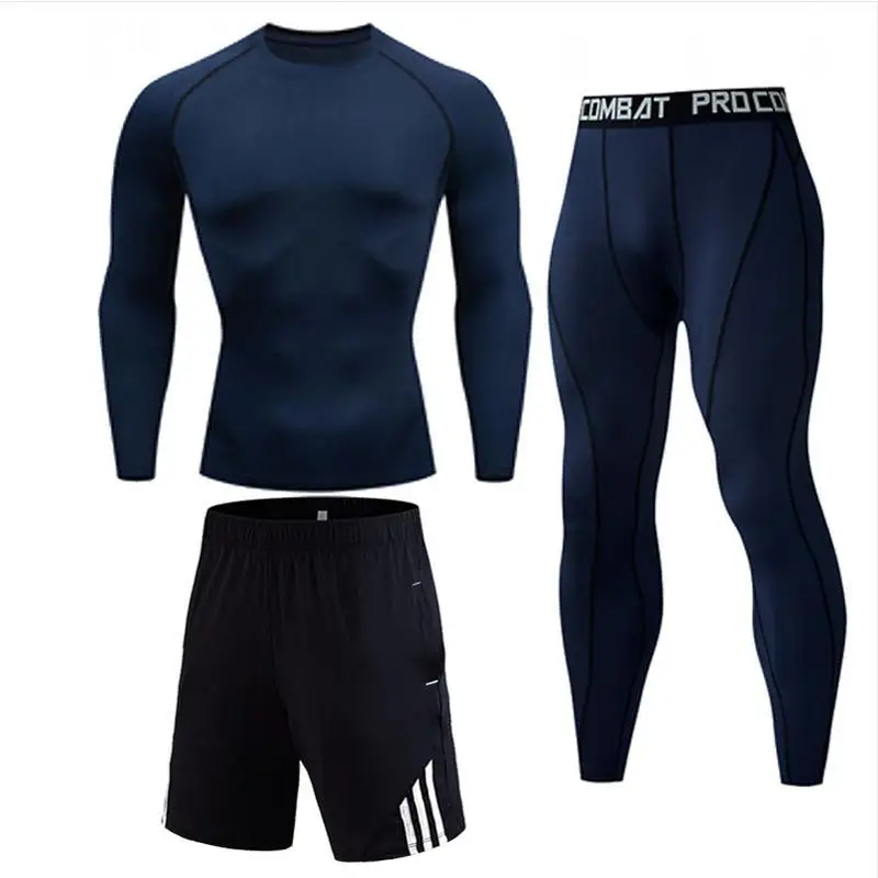 High Quality Compression Men's Sport Suits Quick Dry Running sets Clothes Sports Joggers Training Gym Fitness Tracksuits men High Quality Compression Men's Sport Suits Quick Dry Running sets Clothes Sports Joggers Training Gym Fitness Tracksuits men