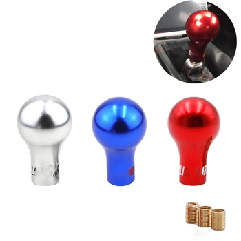 

Red/Silver/Blue 5/6 Speed Aluminum Extended Gear Shifter Gear Head Knob Manual Transmission Gear Shift Knob For Mitsubishi