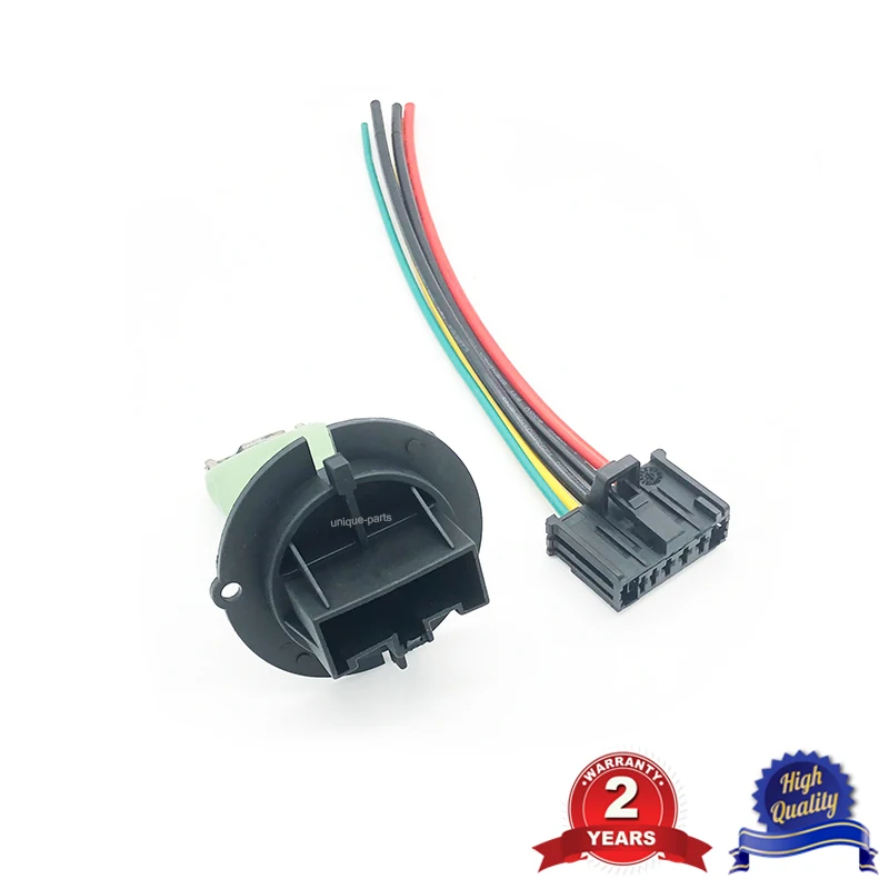 For Peugeot 206 307 Citroen C3 Xsara Blower Motor Heater Resistor 6450JP Wire Harness Loom Cable Connector 5