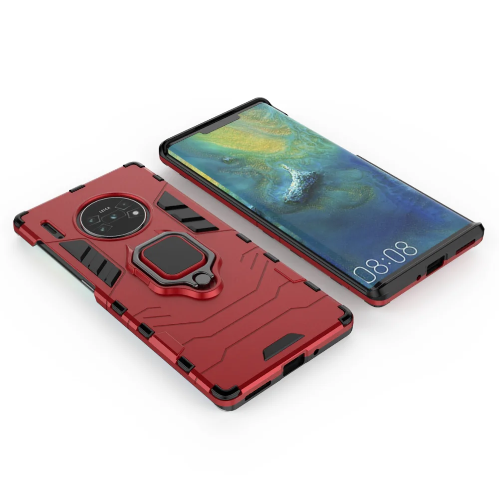 Красный OUDINI для huawei mate 10 mate 9, чехол для телефона huawei mate 30 pro mate 30, чехол на заднюю панель, защитный противоударный чехол - Цвет: Красный