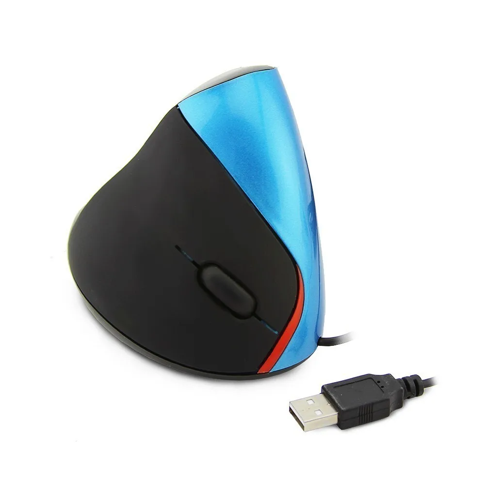 Мышь Компьютерная Проводная эргономичная вертикальная 5 кнопок 1600 DPI USB|Мыши| |