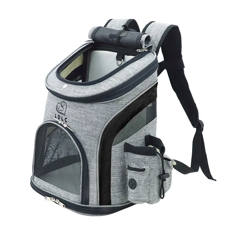 Уличная Сумка-переноска для собак, передняя сумка, новинка, два плеча, портативный рюкзак для путешествий, сетчатый рюкзак, голова - Цвет: Белый